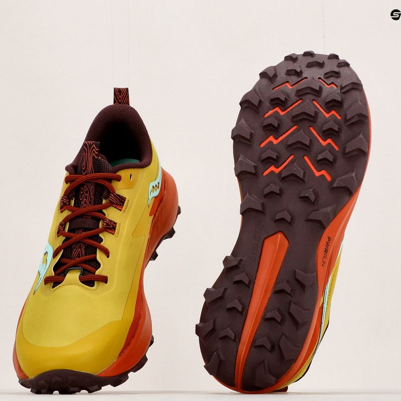 Vyriški bėgimo bateliai Saucony Peregrine 13 yellow-orange S20838-35 19