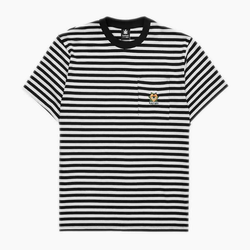 Vyriški marškinėliai Kaotiko M/C Rayas Corazon black 3