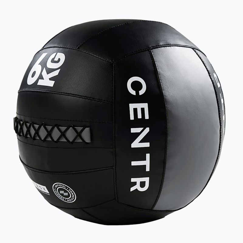 Medicininis kamuolys CENTR Competition Wall Ball Centr x Hyrox 6 kg black 2