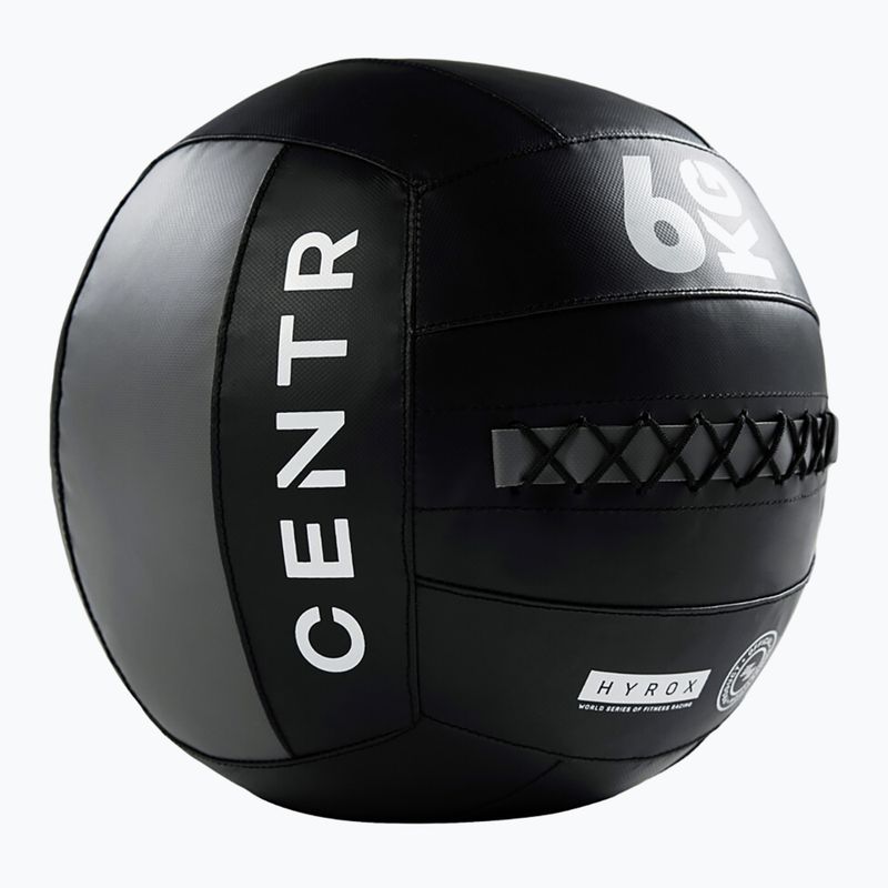 Medicininis kamuolys CENTR Competition Wall Ball Centr x Hyrox 6 kg black 3
