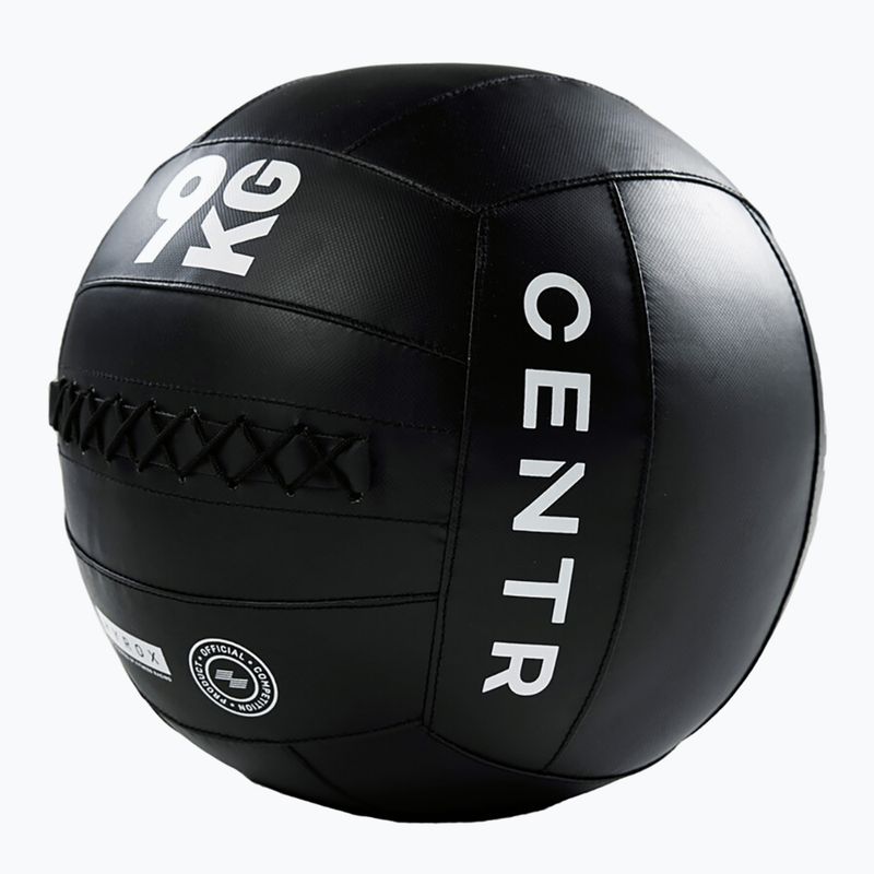 Medicininis kamuolys CENTR Competition Wall Ball Centr x Hyrox 9 kg black 2