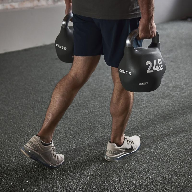 Kettlebell Centr Octo Official Hyrox Competition 8-Sided Design black 4