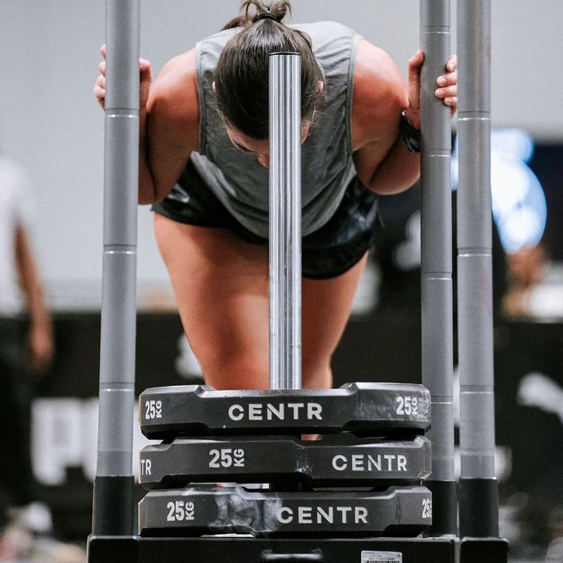 Jėgos treniruočių rogės Centr Competition Power Sled Centr x Hyrox black 5