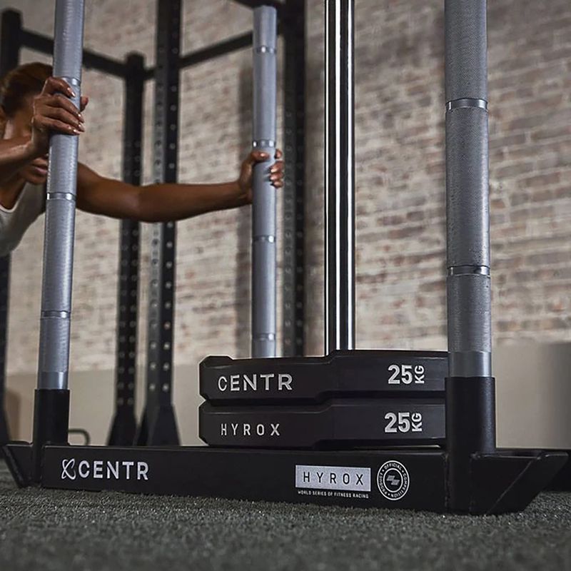 Jėgos treniruočių rogės Centr Competition Power Sled Centr x Hyrox black 7