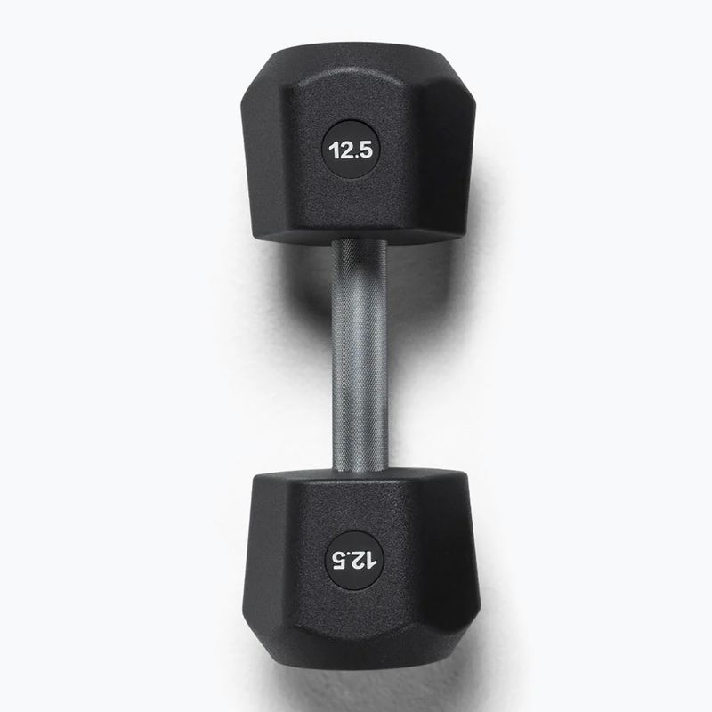 Svarstis Centr Urethane Dumbbell Centr x Hyrox 12,5 kg black 2