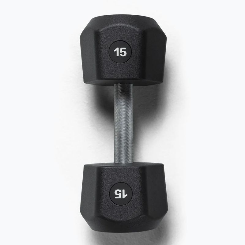 Svarstis Centr Urethane Dumbbell Centr x Hyrox 15 kg black 2