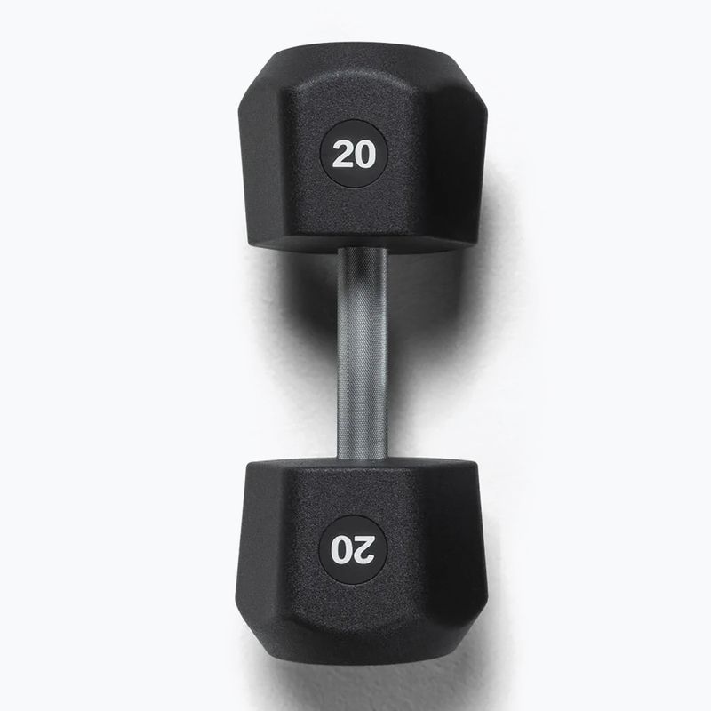 Svarstis Centr Urethane Dumbbell Centr x Hyrox 20 kg black 2