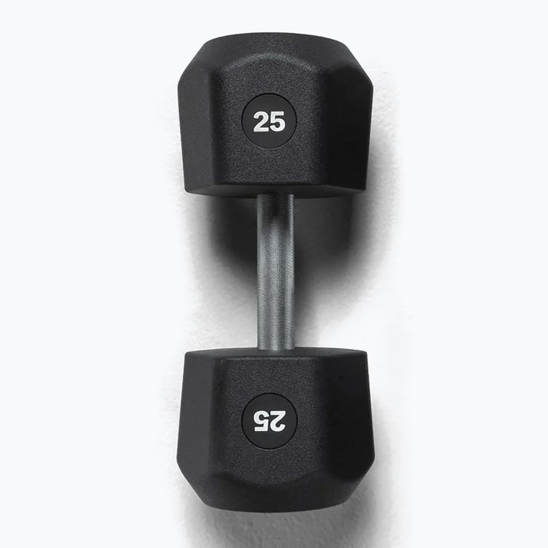 Svarstis Centr Urethane Dumbbell Centr x Hyrox 25 kg black 2