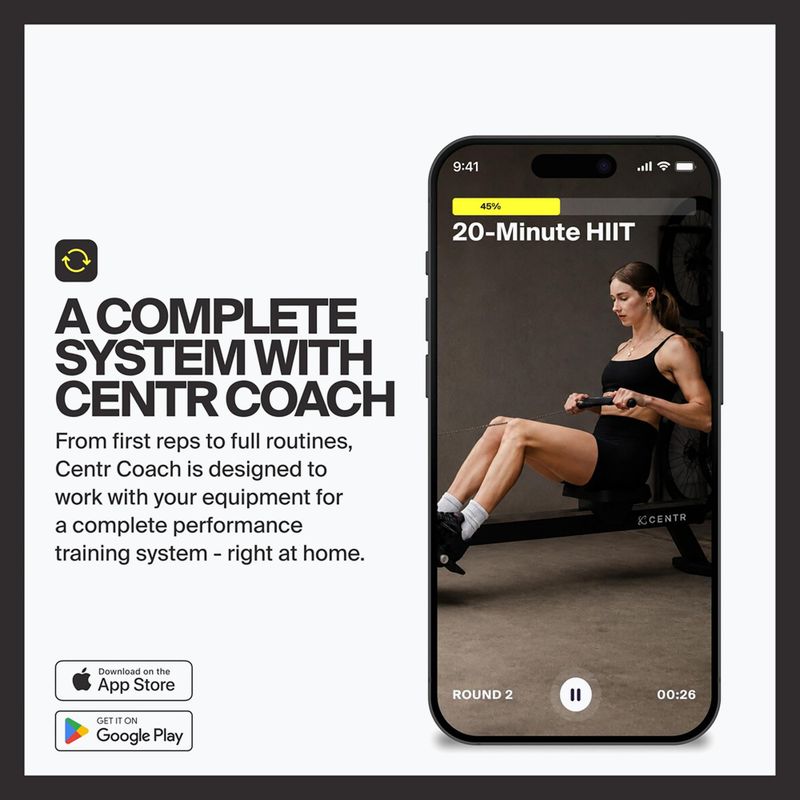 Oro irklavimo treniruoklis Centr Perform Series Centr black 6