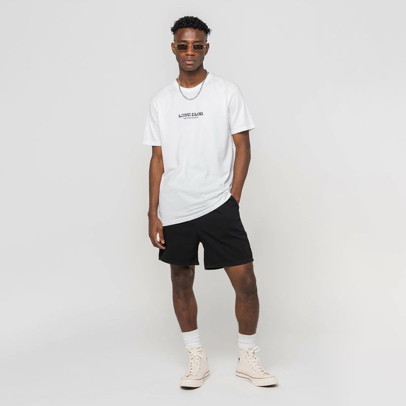 Vyriški marškinėliai Kaotiko Washed Love Club white 2