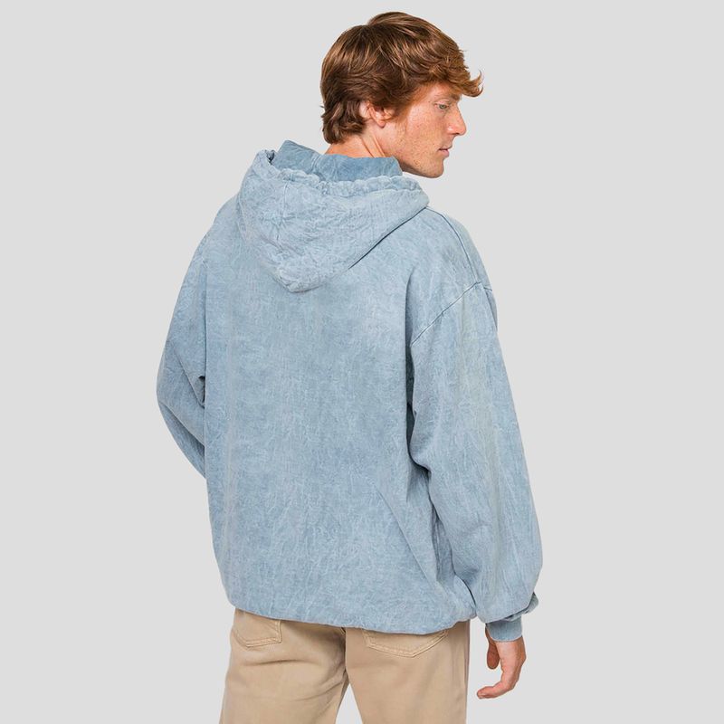 Vyriškas džemperis Kaotiko Washed Vancouver Society steel 2