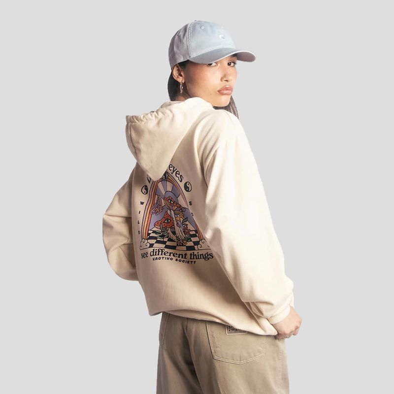 Moteriškas džemperis Kaotiko Different Eyes bone 2