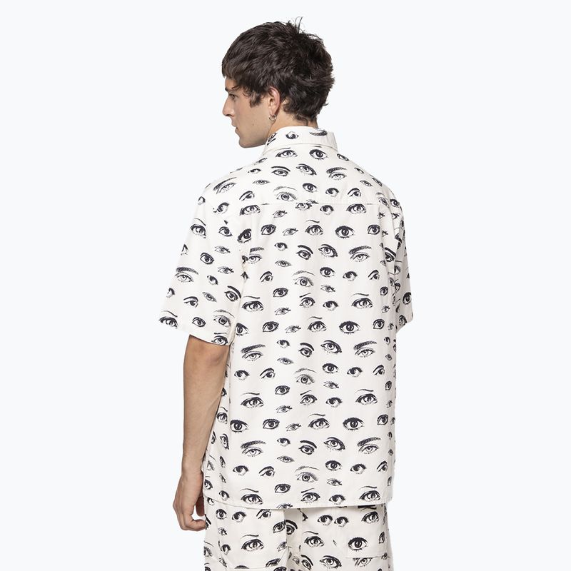 Vyriški marškiniai Kaotiko Peek Canvas ivory 2