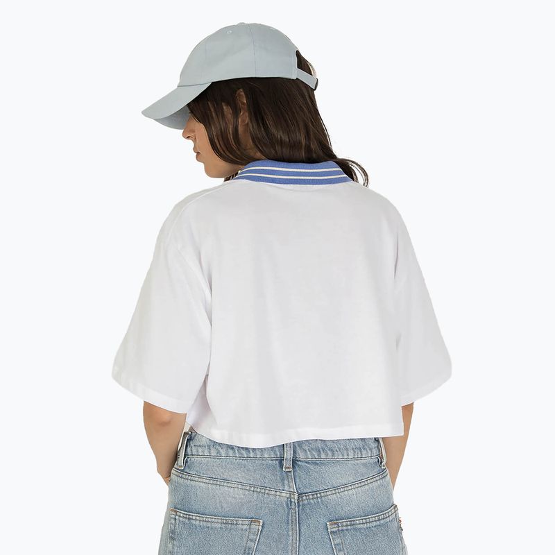 Moteriški polo marškinėliai Kaotiko Broken Heart white 2