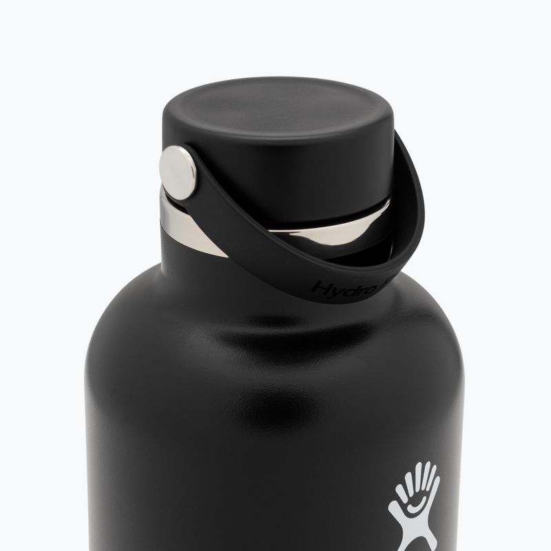 Turistinis butelis Hydro Flask Wide Flex Cap 64 Oz 1892 ml black 2
