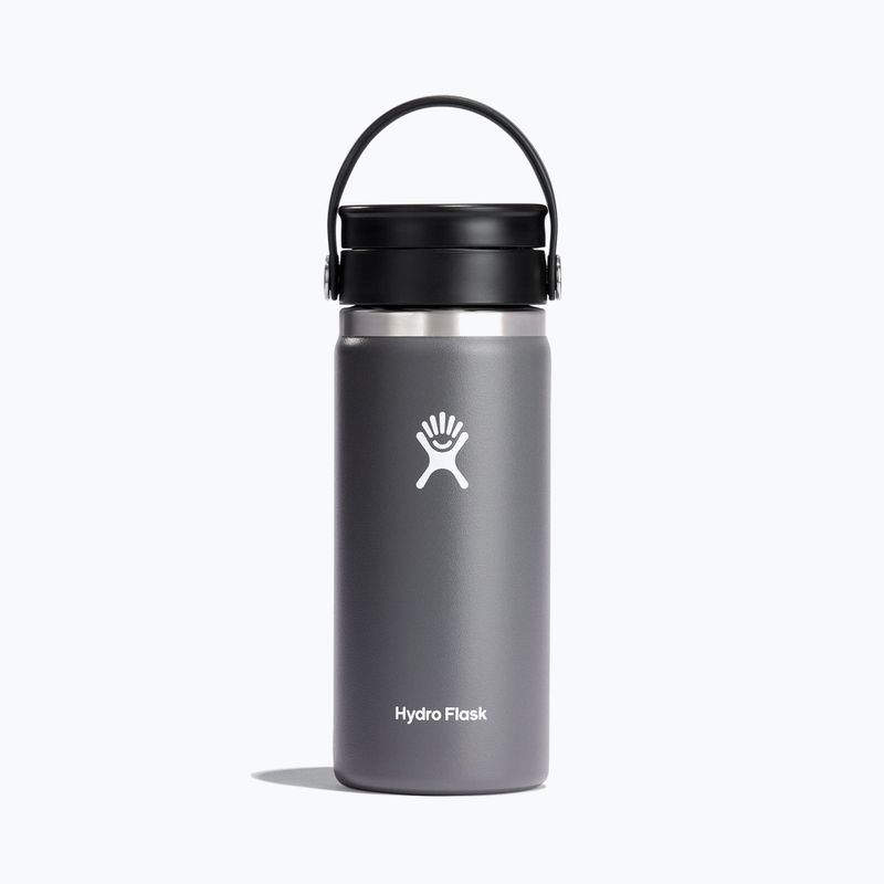 Hydro Flask Wide Flex Sip termo buteliukas 470 ml, pilkos spalvos W16BCX010