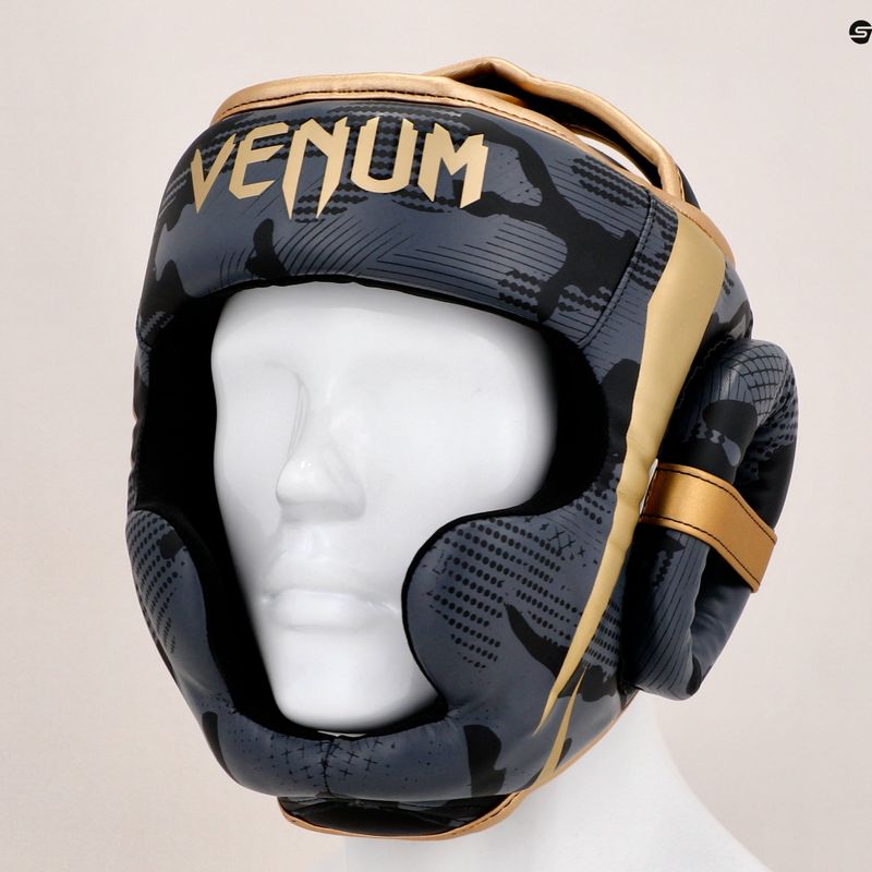 Venum Elite pilkai auksinis bokso šalmas VENUM-1395-535 13