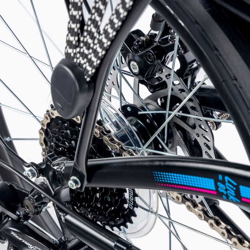 Tern Link B8 sulankstomas miesto dviratis juodas 15