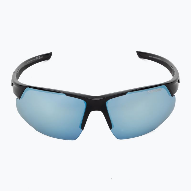 Akiniai nuo saulės Tifosi Centus gloss black/smoke bright blue 3