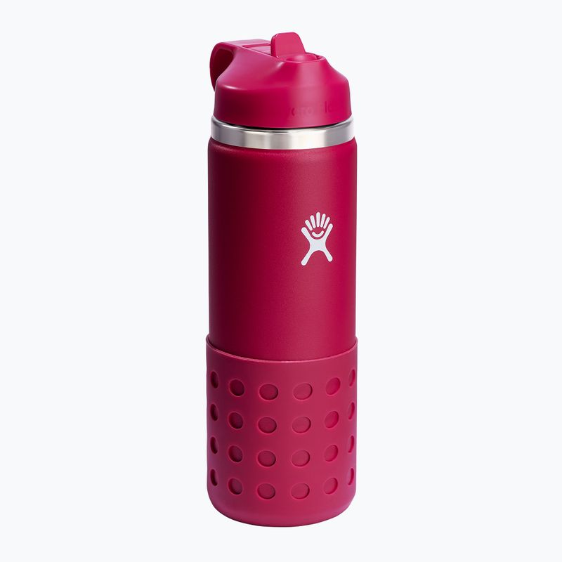 Terminis butelis Hydro Flask Wide Mouth Straw Lid And Boot 590 ml snapper 3