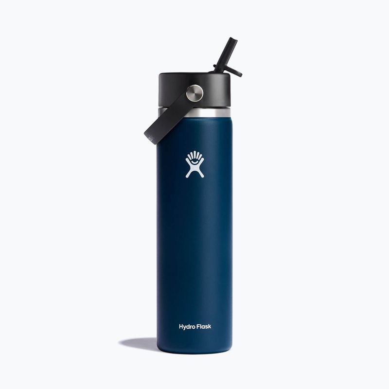 Hydro Flask Wide Flex Straw terminis butelis 710 ml, tamsiai mėlynas W24BFS464