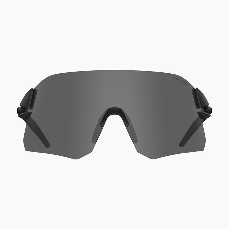 Tifosi Rail blackout/smoke/ac red/clear dviratininkų akiniai 7