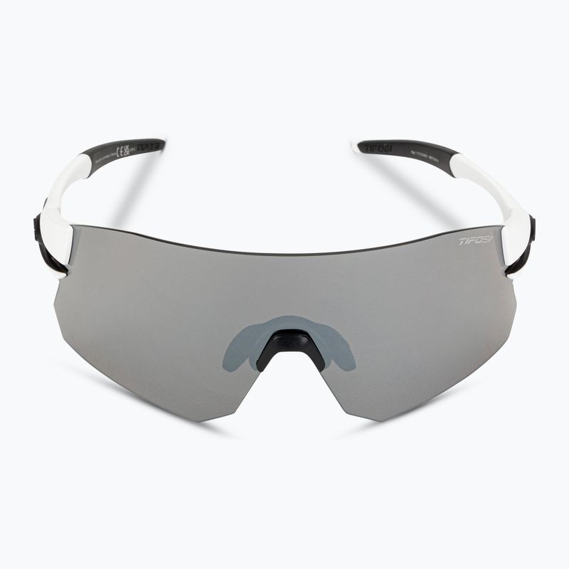 "Tifosi Rail white black/smoke/ac red/clear" dviratininkų akiniai 4