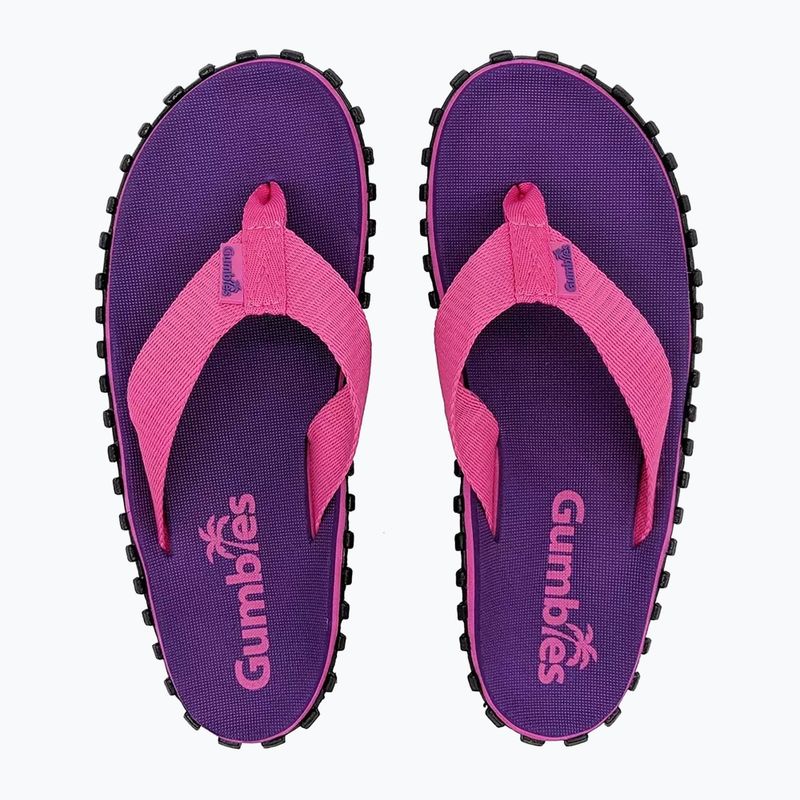 "Gumbies Duckbill" šlepetės violetinės spalvos 3