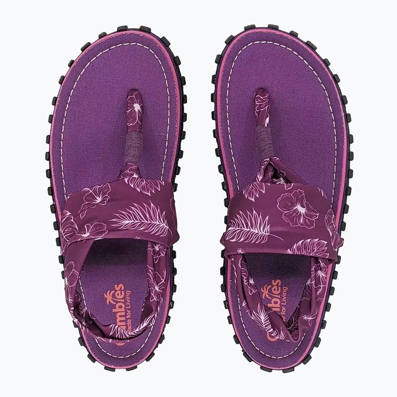 Moteriški Gumbies Slingback sandalai violetinės spalvos 3