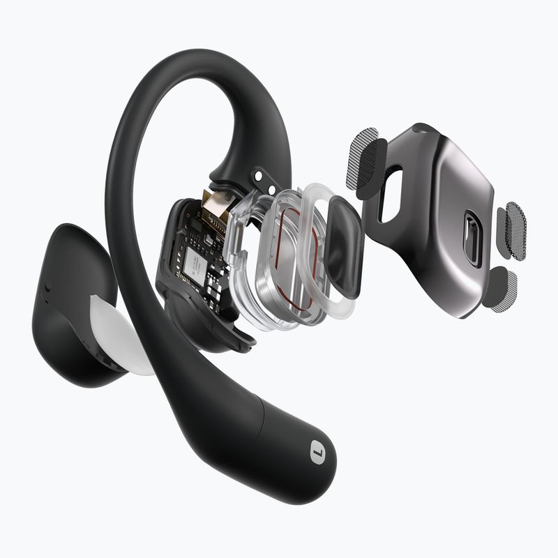 Belaidės ausinės Shokz OpenFit black 7