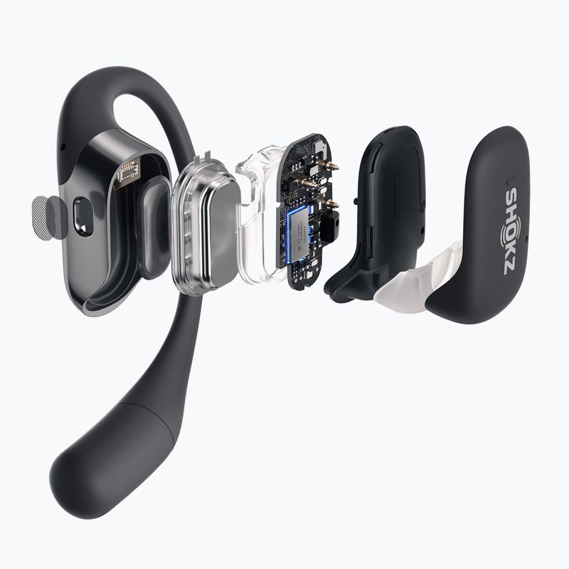 Belaidės ausinės Shokz OpenFit black 8