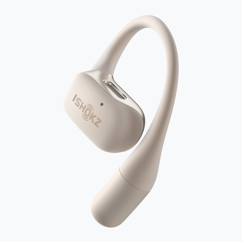 Belaidės ausinės Shokz OpenFit beige 7