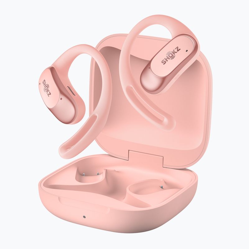 Belaidės ausinės Shokz OpenFit Air pink 2