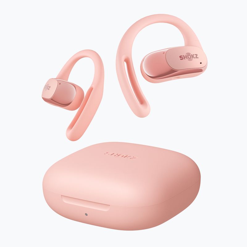 Belaidės ausinės Shokz OpenFit Air pink 3