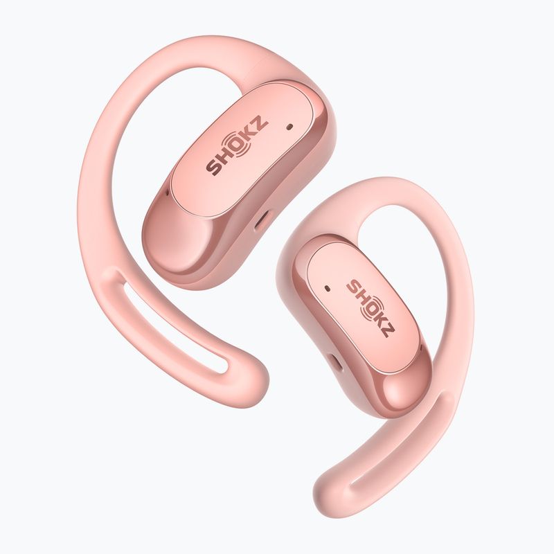 Belaidės ausinės Shokz OpenFit Air pink 5