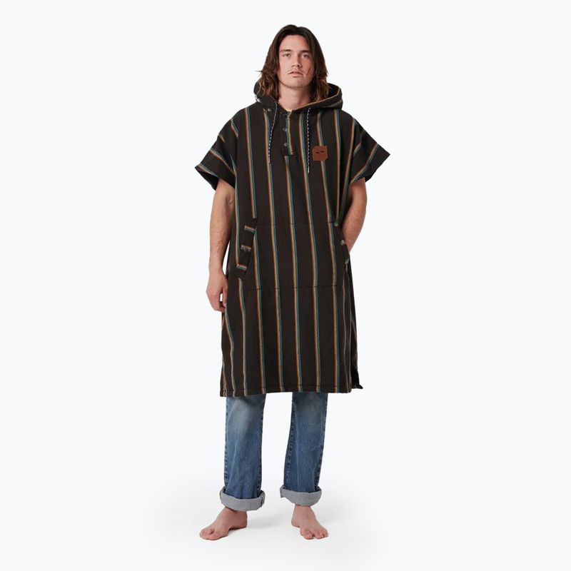 Pončas Slowtide Baja Stripe black 4
