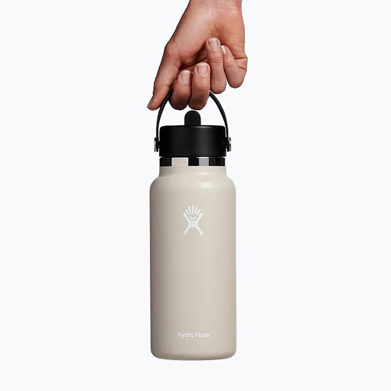 "Hydro Flask Wide Flex Straw" terminis butelis 945 ml avižų 3