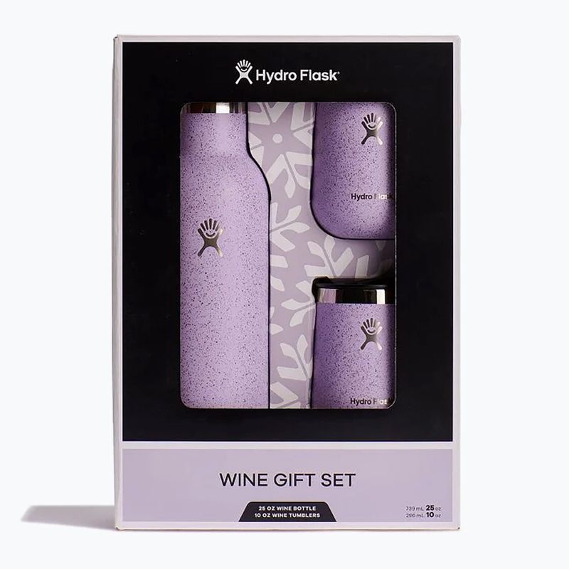 Rinkinys Hydro Flask Wine Gift Set pixie/black speckle 5