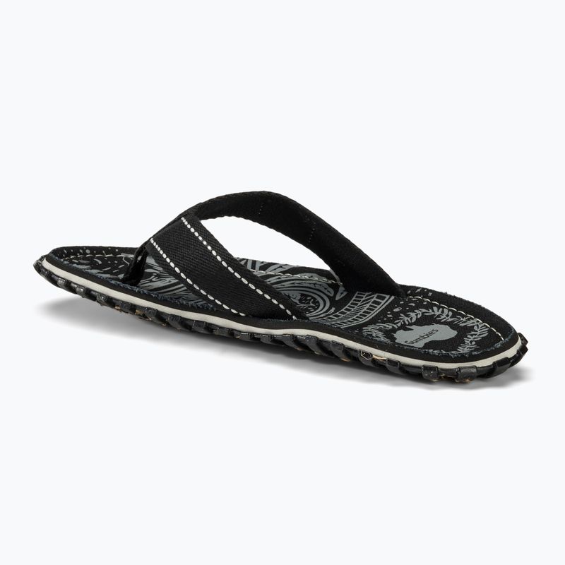 Šlepetės per pirštą Gumbies Islander midnight black 3