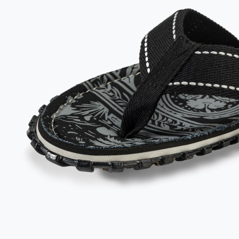 Šlepetės per pirštą Gumbies Islander midnight black 7