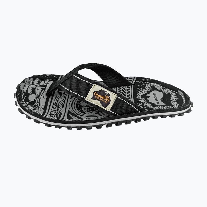 Šlepetės per pirštą Gumbies Islander midnight black 10