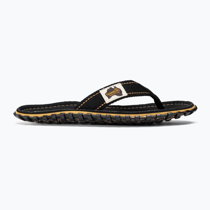 Šlepetės per pirštą Gumbies Islander black 2