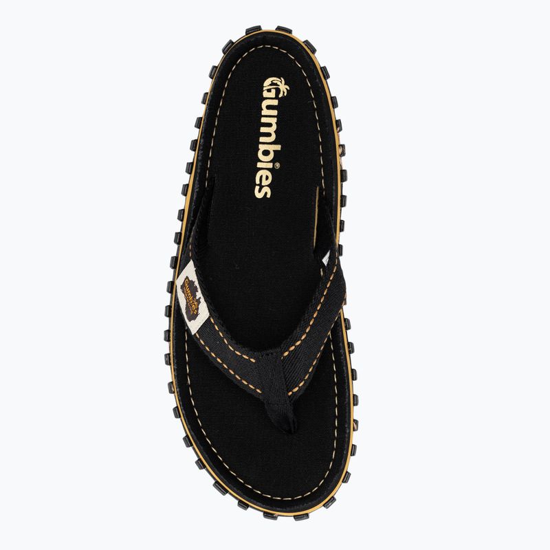 Šlepetės per pirštą Gumbies Islander black 5