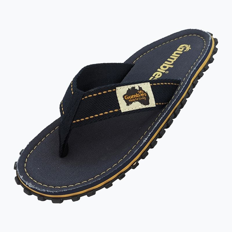Šlepetės per pirštą Gumbies Islander classic navy 2