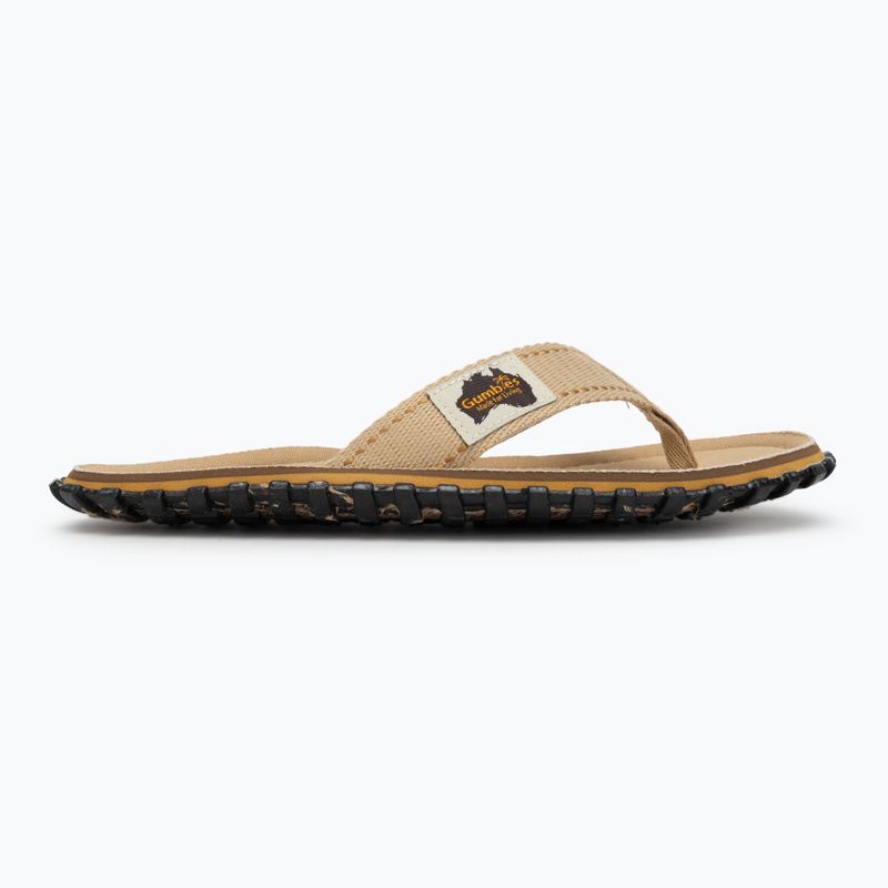Šlepetės per pirštą Gumbies Islander classic sand 2
