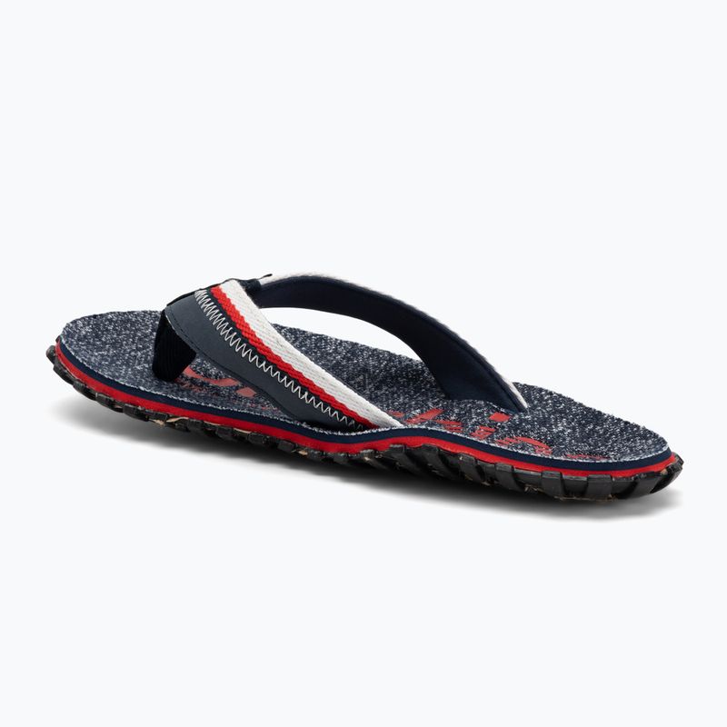 Šlepetės per pirštą Gumbies Cairns red 3