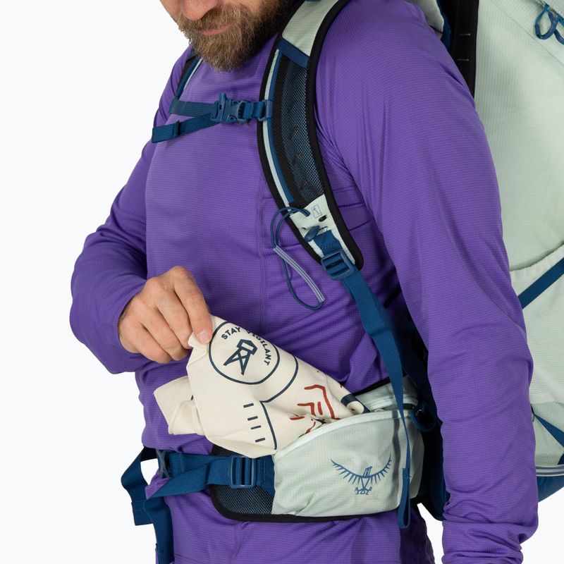 Vyriška turistinė kuprinė Osprey Talon 26 l frosty mint green / night shift 11