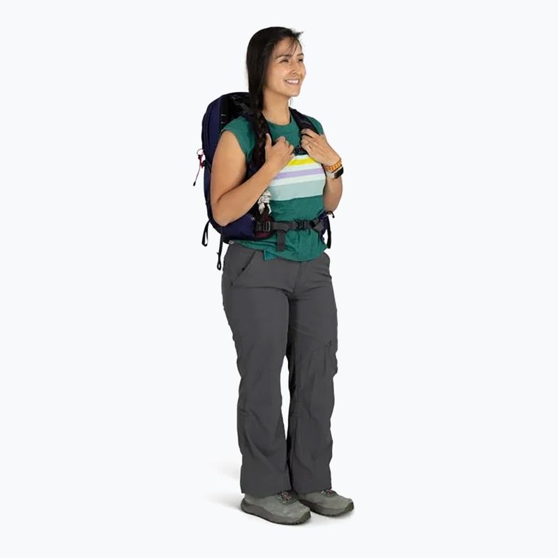 Moteriška turistinė kuprinė Osprey Tempest 11 l deep fig/ hotspot pink 5