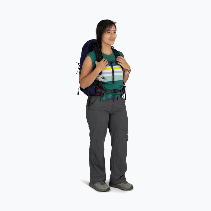 Moteriška turistinė kuprinė Osprey Tempest 26 l deep fig/ hotspot pink 7
