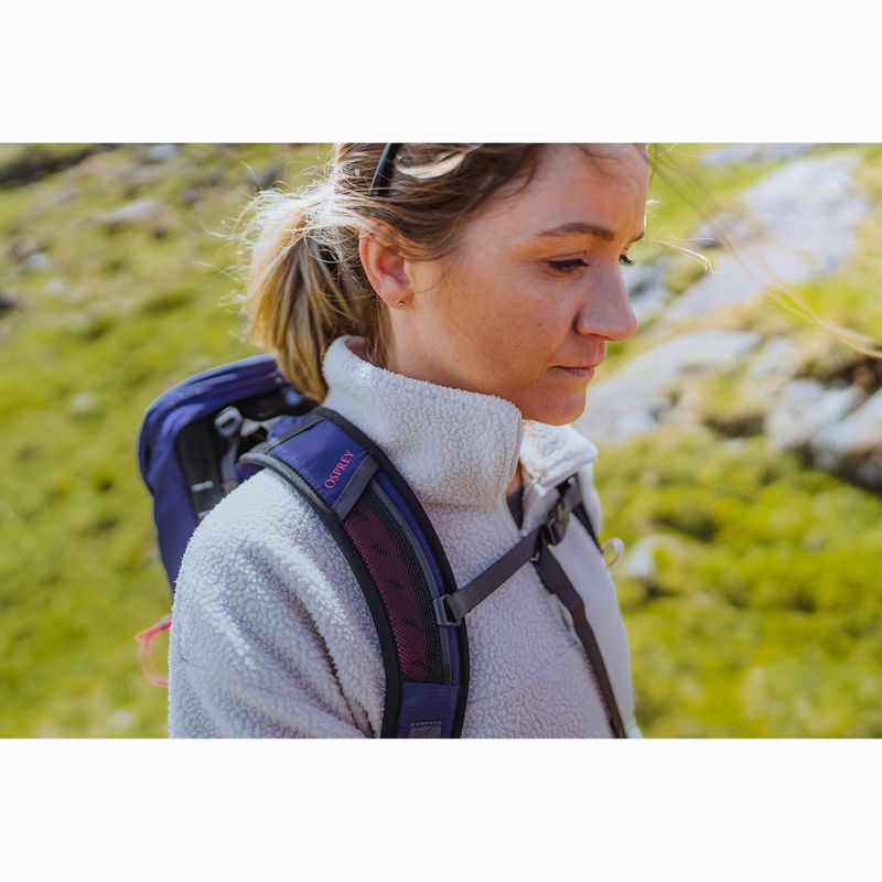 Moteriška turistinė kuprinė Osprey Tempest 26 l deep fig/ hotspot pink 13